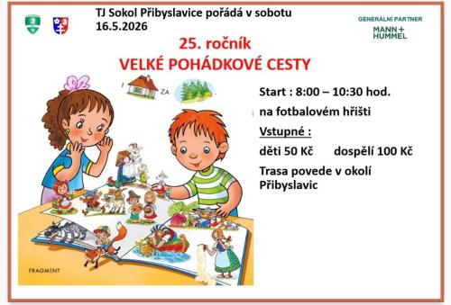 pohádková akce na hřišti
